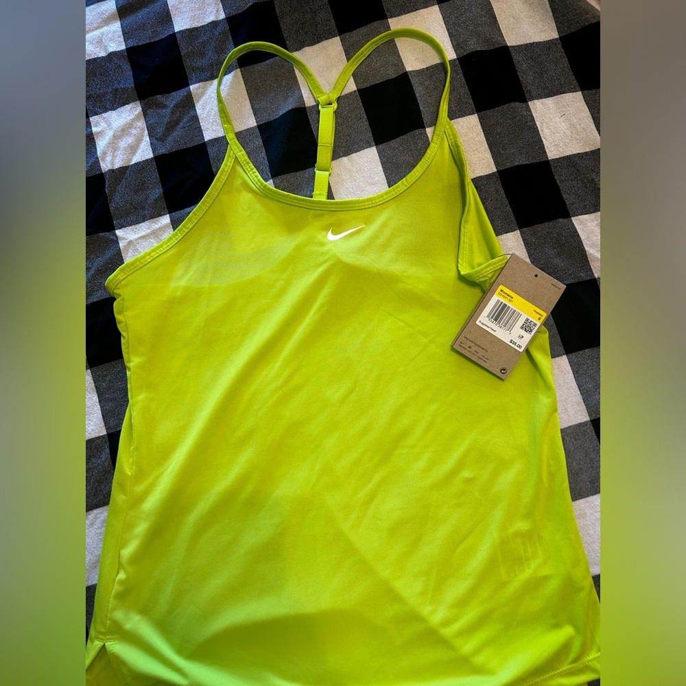 neon nike tank top